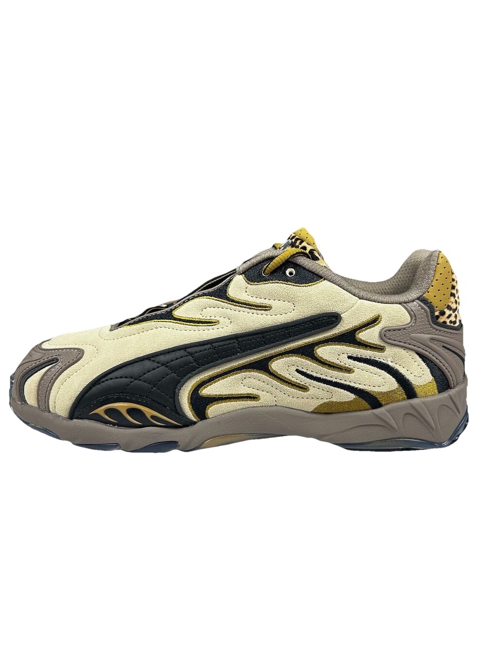 Puma X A$AP Rocky Leopard Inhale Shoes Women's Size 11 Almond Lifestyle Sneaker